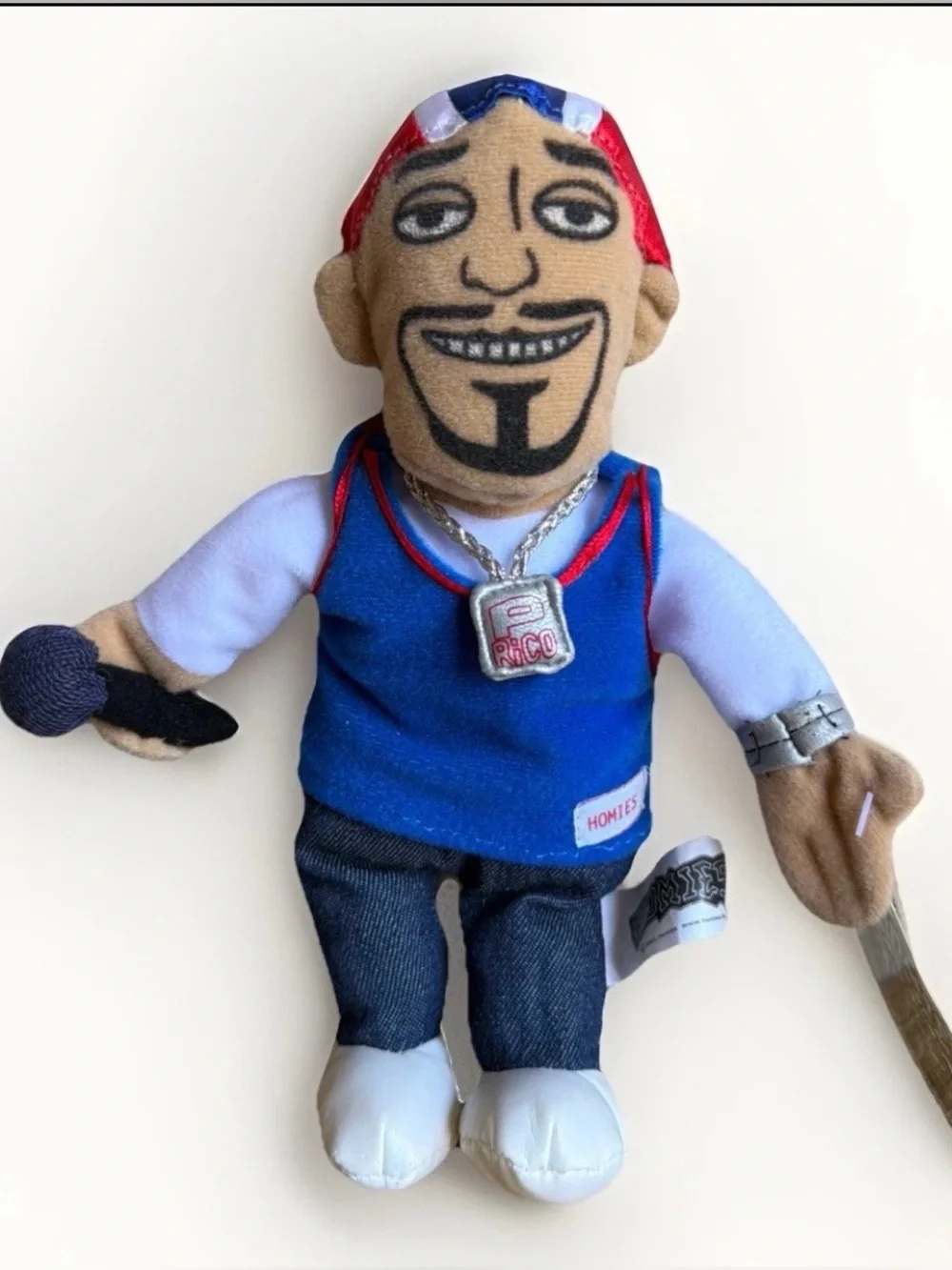 2001 P Rico Homies 9 Inch Collectible Plush NWT